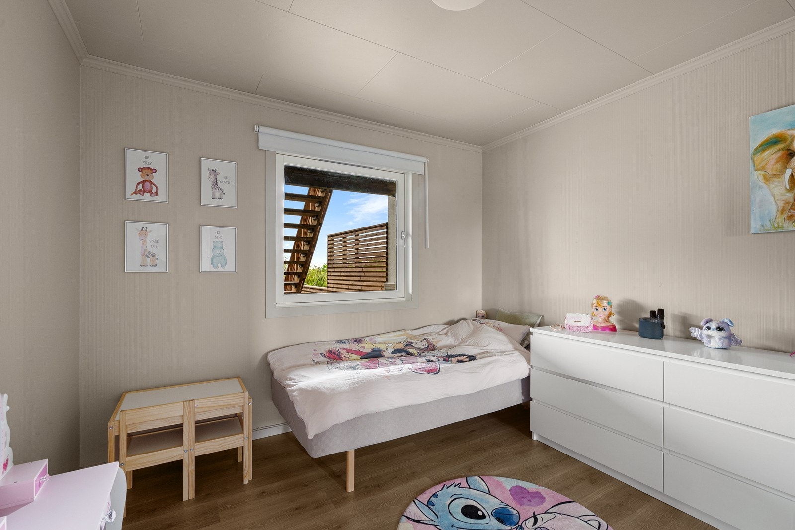 1. etg: Utsnitt soverom 3 Galleribilde
