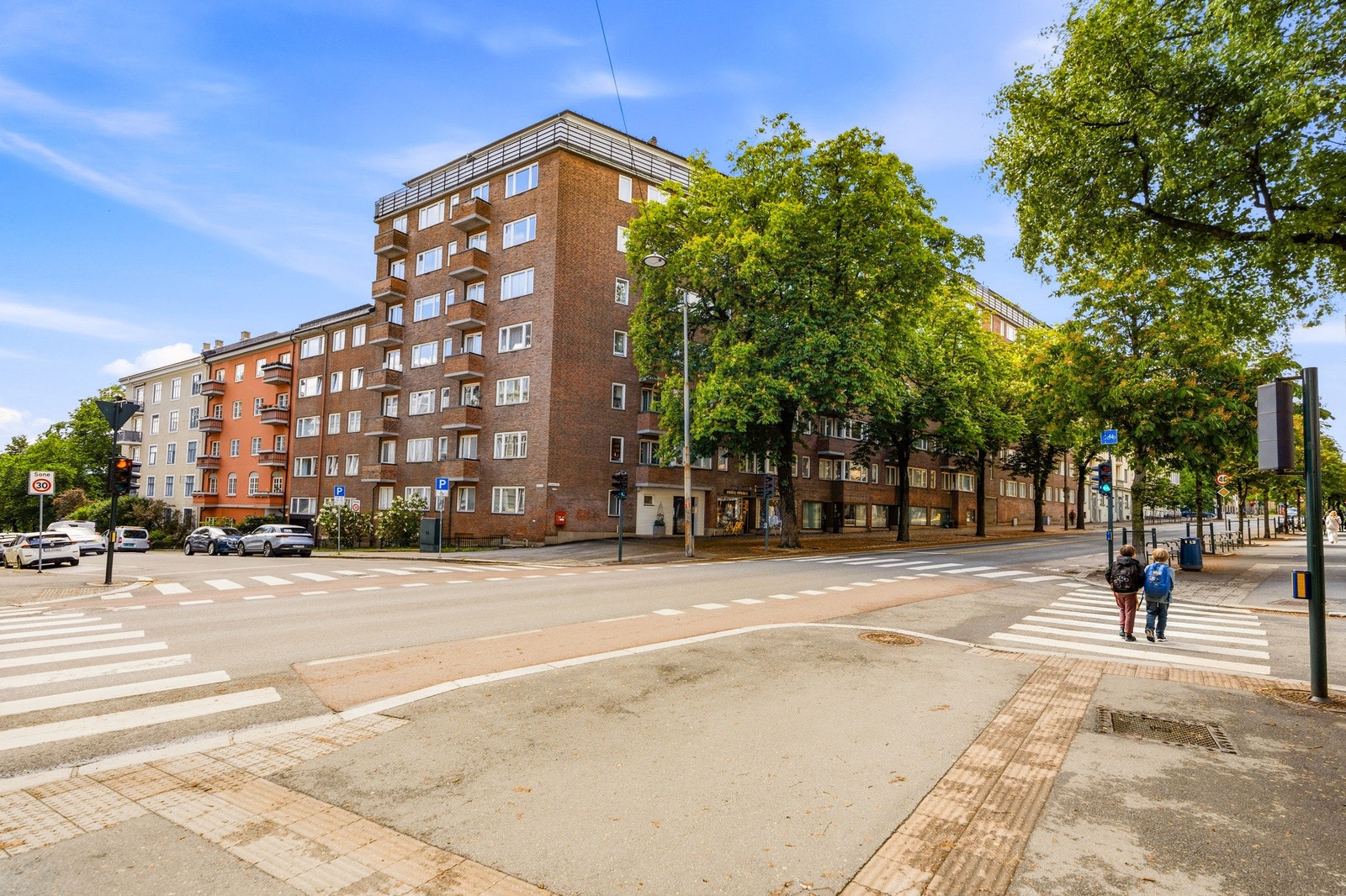 Fasade Bygdøy allé 20. Galleribilde
