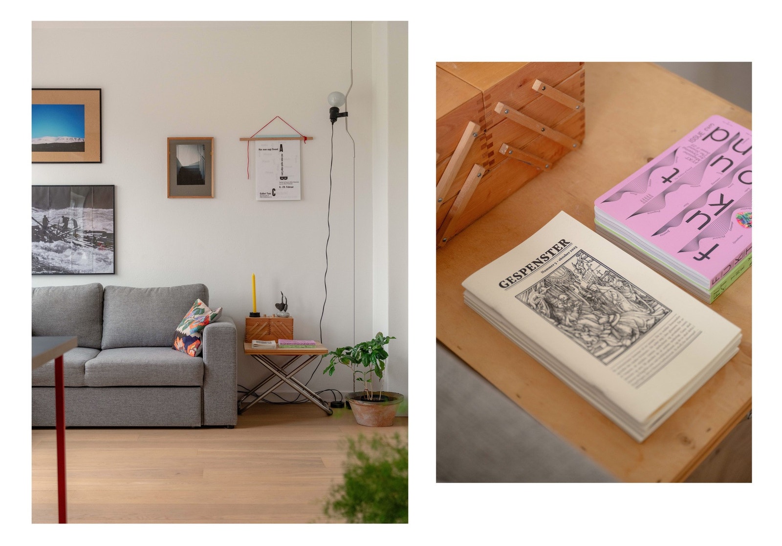 Her er det plass til både spisebord, sofa og TV på veggen om man ønsker det. Galleribilde