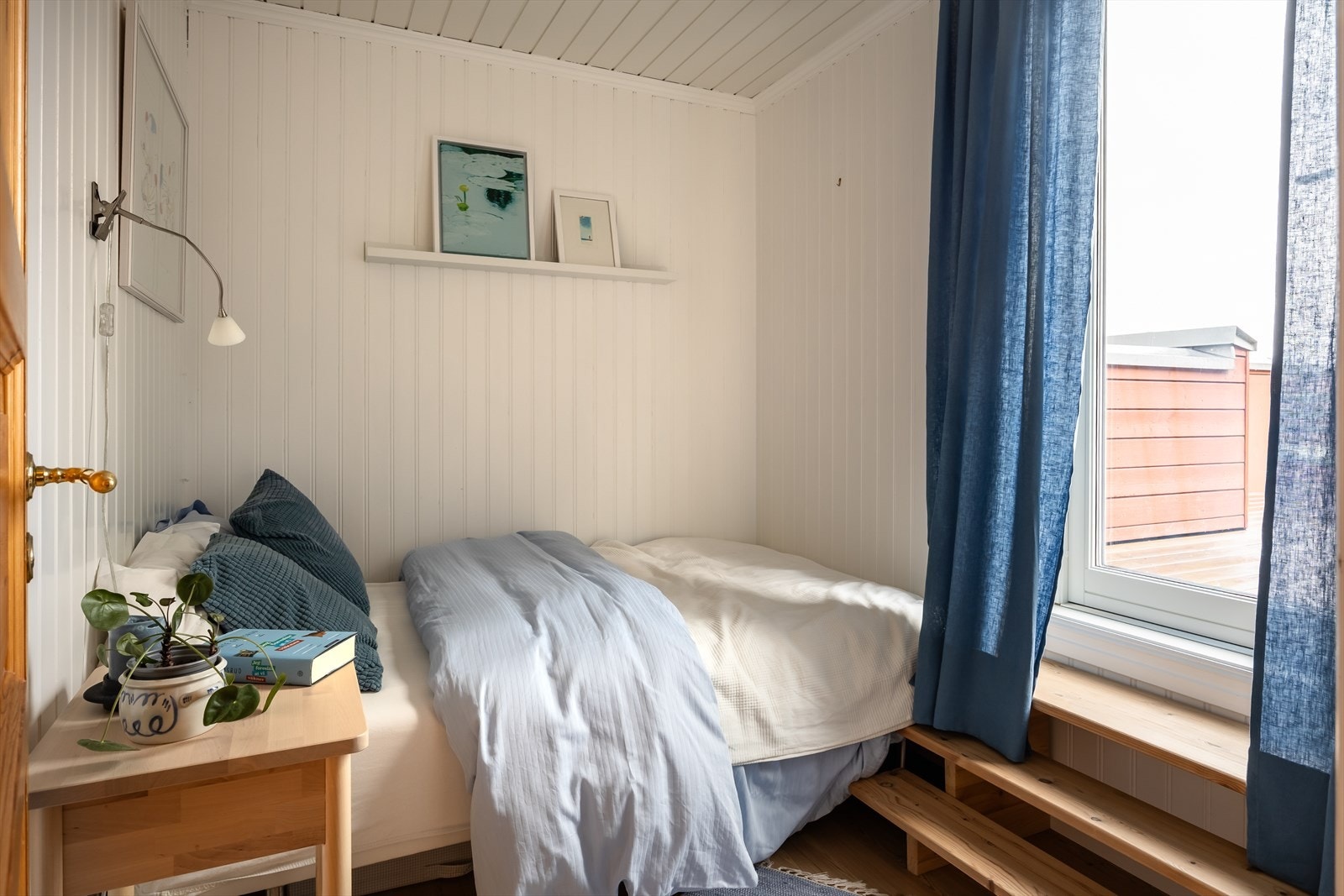 Det andre soverommet er på ca. 6 m² og ligger i direkte tilknytning til takterrassen. Galleribilde