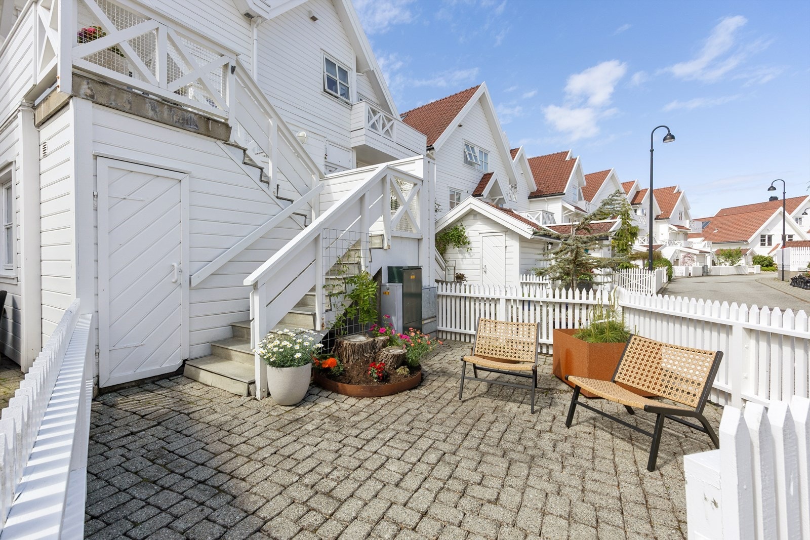 Eget inngangsparti kun for denne leiligheten Galleribilde