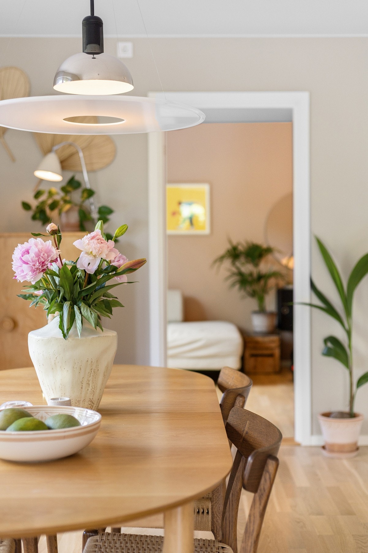 Den balanserte ventilasjonen bidrar til et godt inneklima og bomiljø. Galleribilde