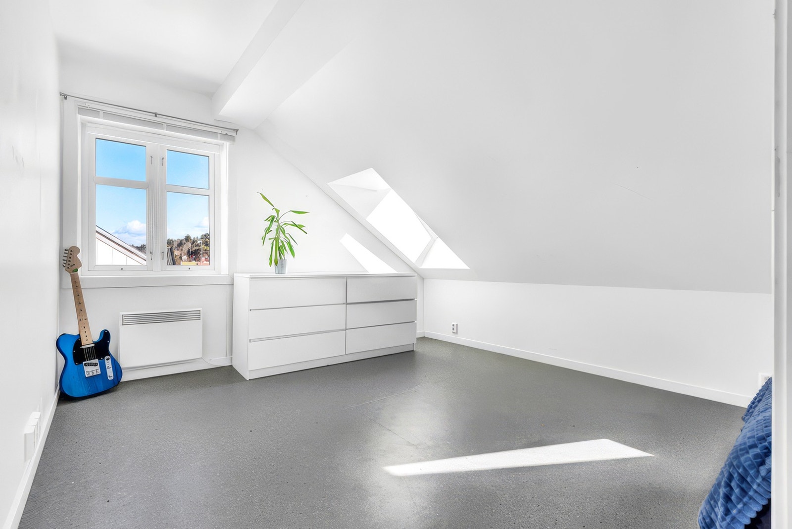 Leilighet 4: Dette rommet brukes som det tredje soverommet i leiligheten Galleribilde