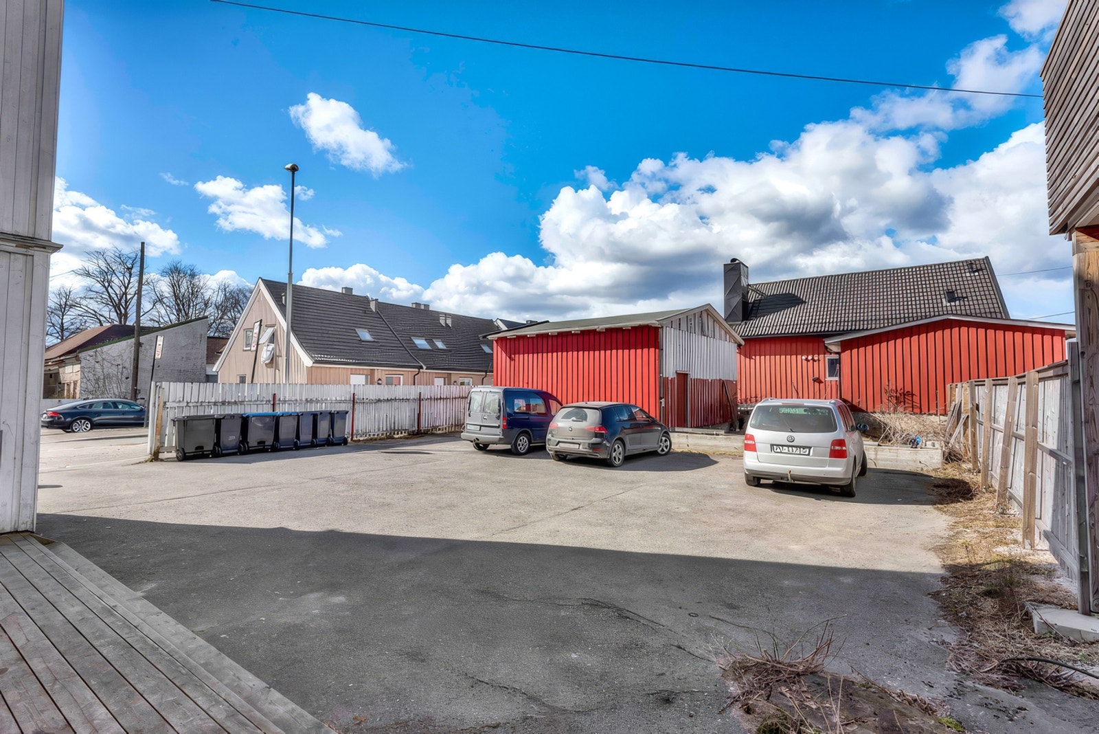 Gode parkeringsmuligheter i gårdsplassen Galleribilde
