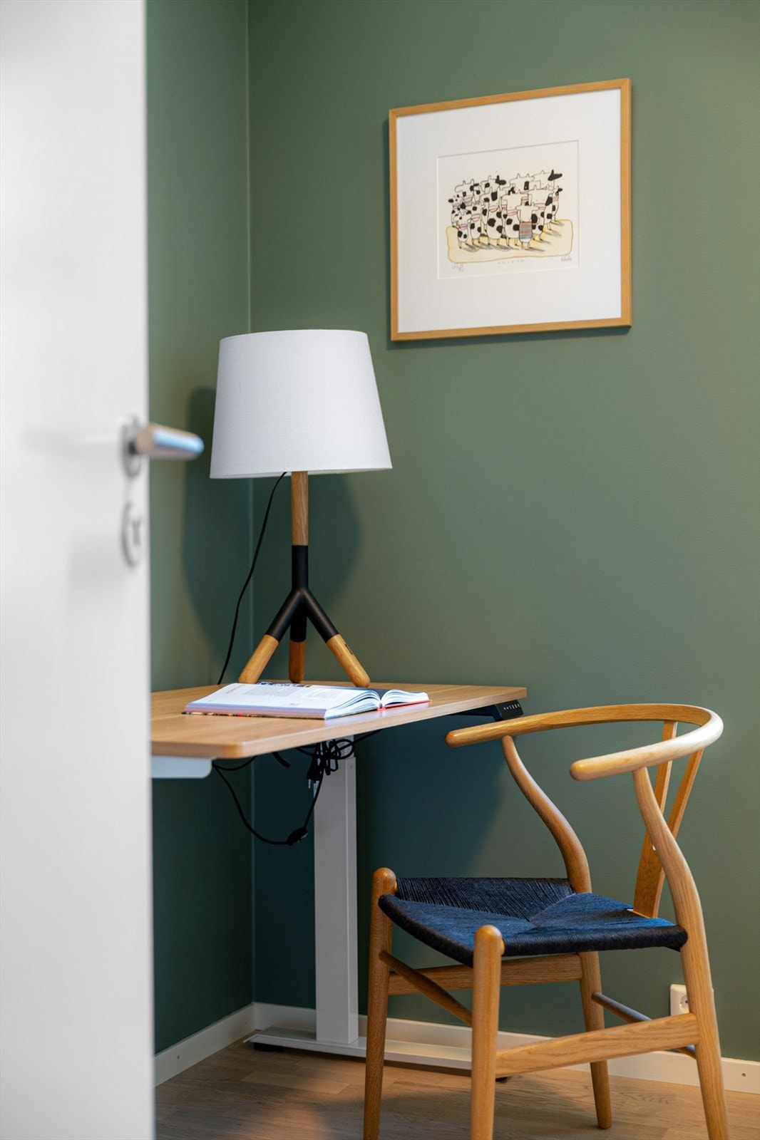 Detalj fra kontor/soverom. Galleribilde