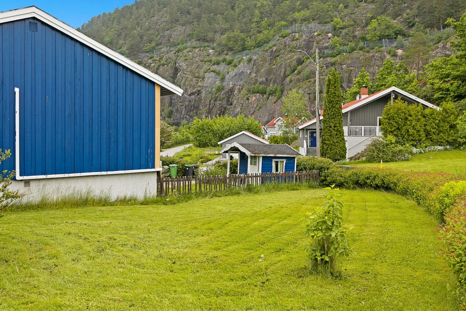 Fra tomten Galleribilde
