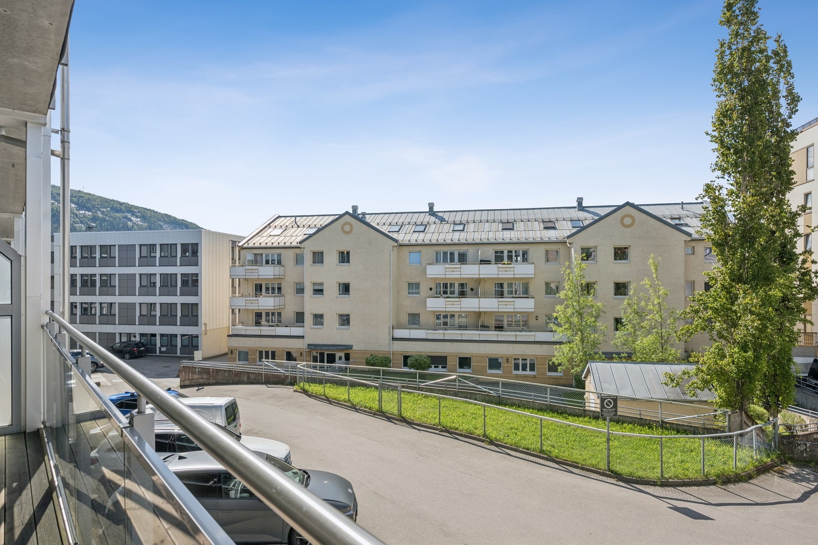 Balkong og utsikt Galleribilde