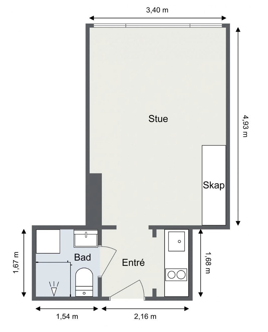 Plantegning Galleribilde