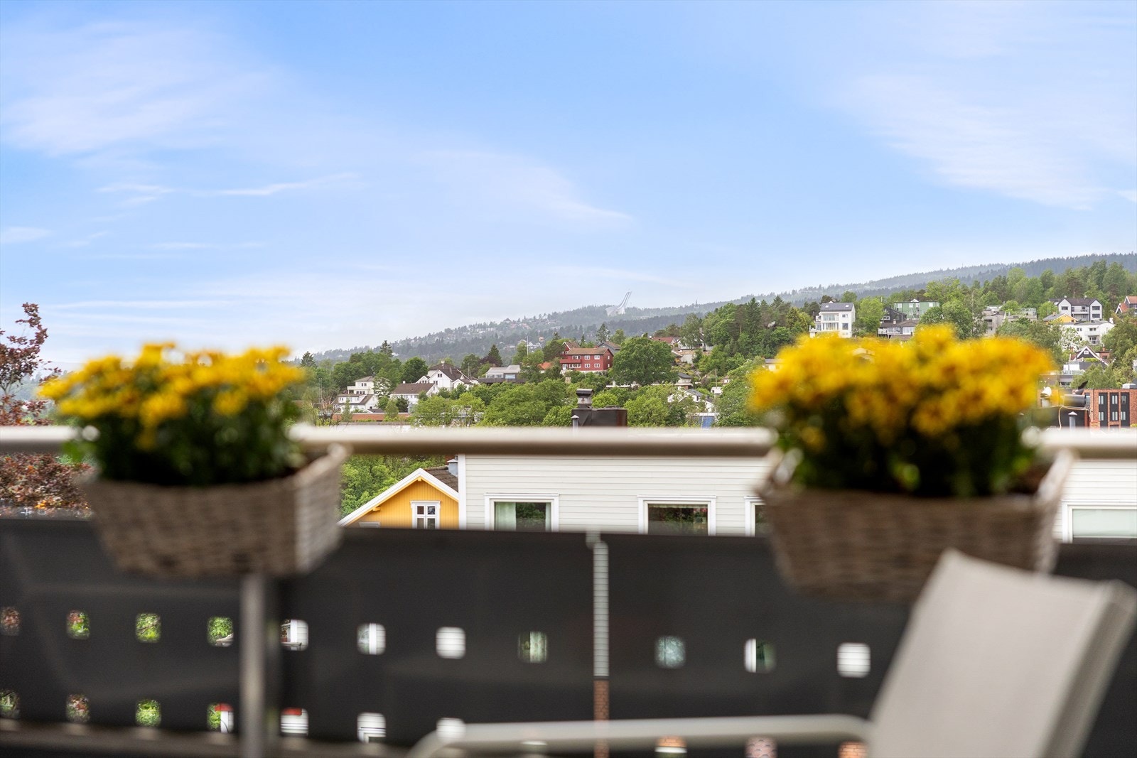 Holmenkollen i det fjerne Galleribilde