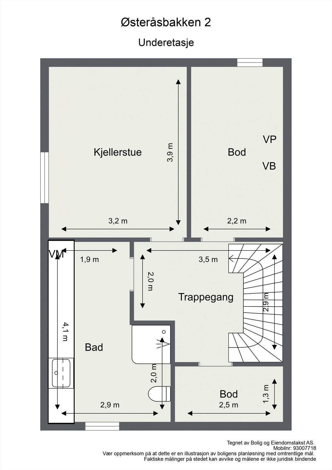 Underetasje. Galleribilde