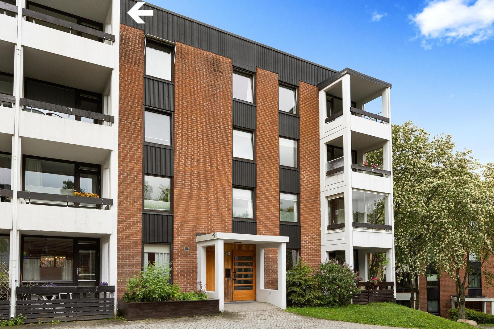 Velkommen opp til leiligheten i 4. etasje. Galleribilde