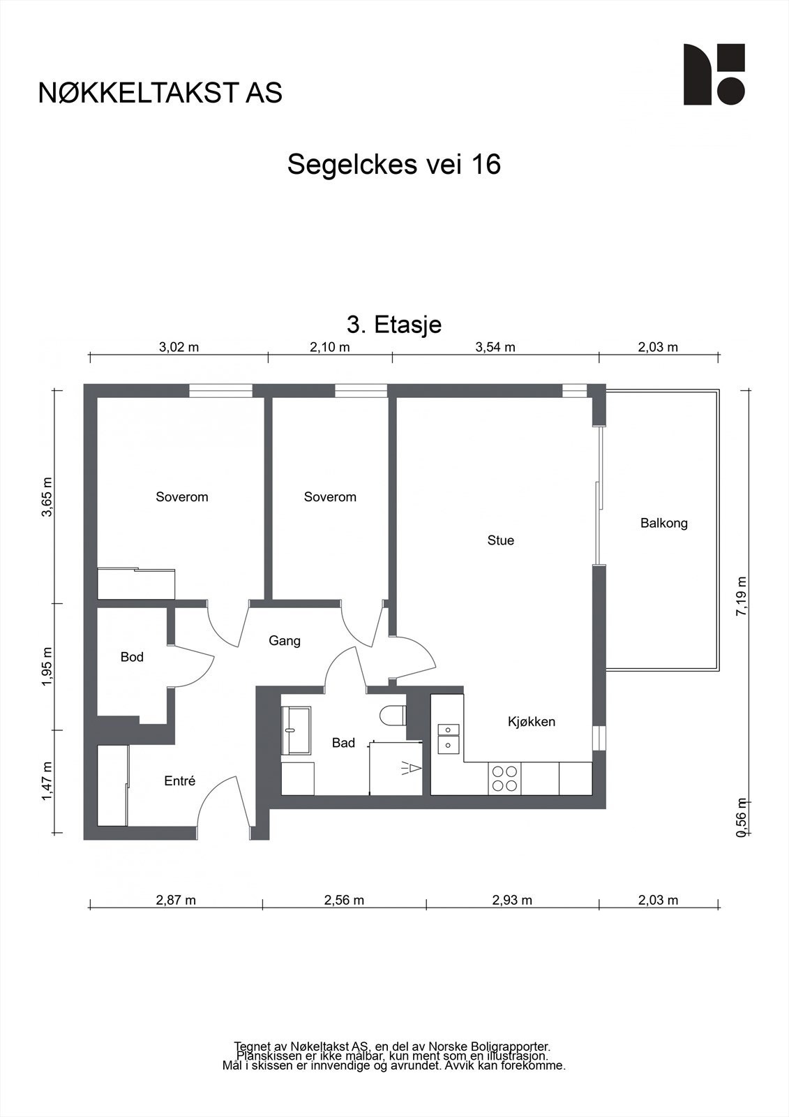 Leiligheten disponerer i tillegg en praktisk kjellerbod på ca. 5 kvm samt egen garasjeplass med elbillader. Galleribilde