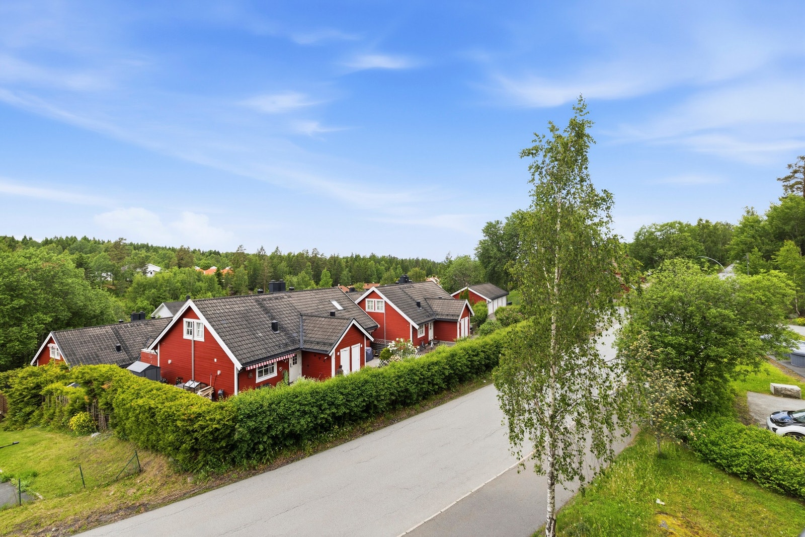 Hyggelig utsyn over nærområdet Galleribilde
