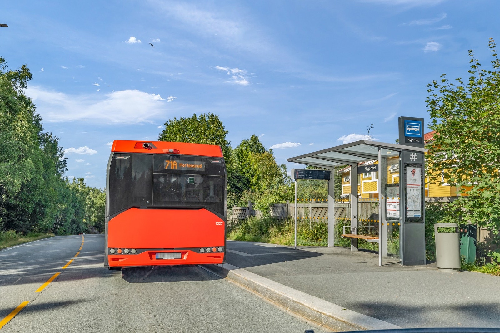 God offentlig kommunikasjon via buss Galleribilde