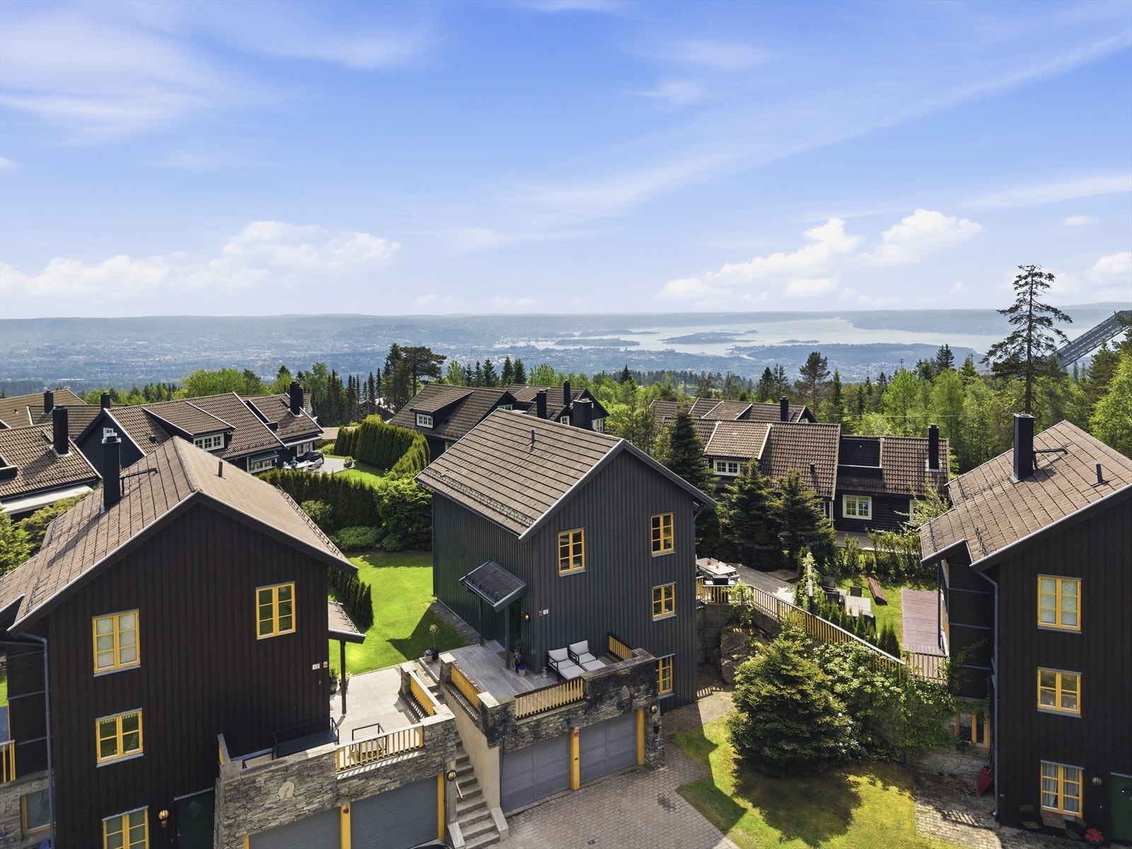 Grønne omgivelser på byens tak. Galleribilde