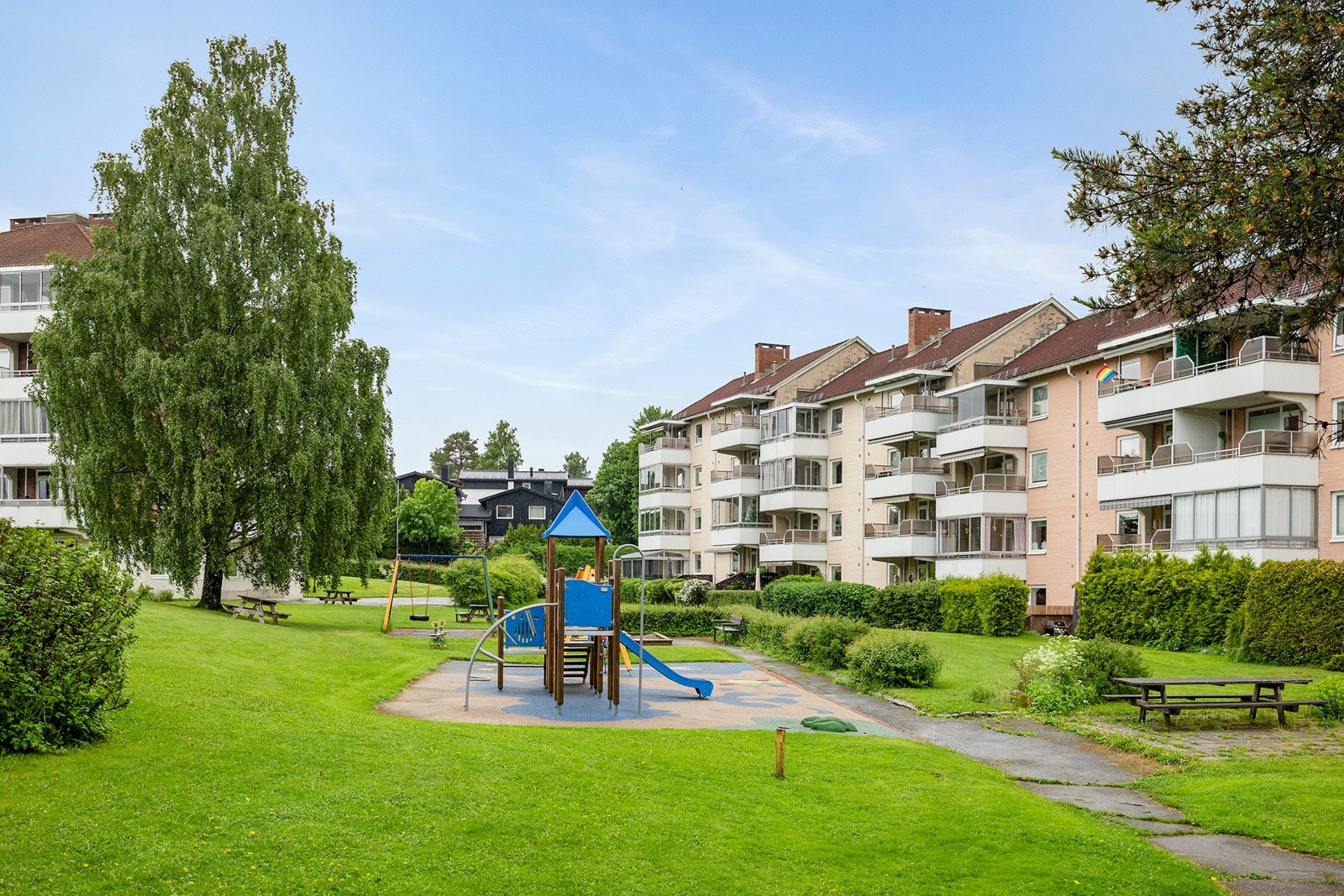 Lekeplass borte i gaten Galleribilde