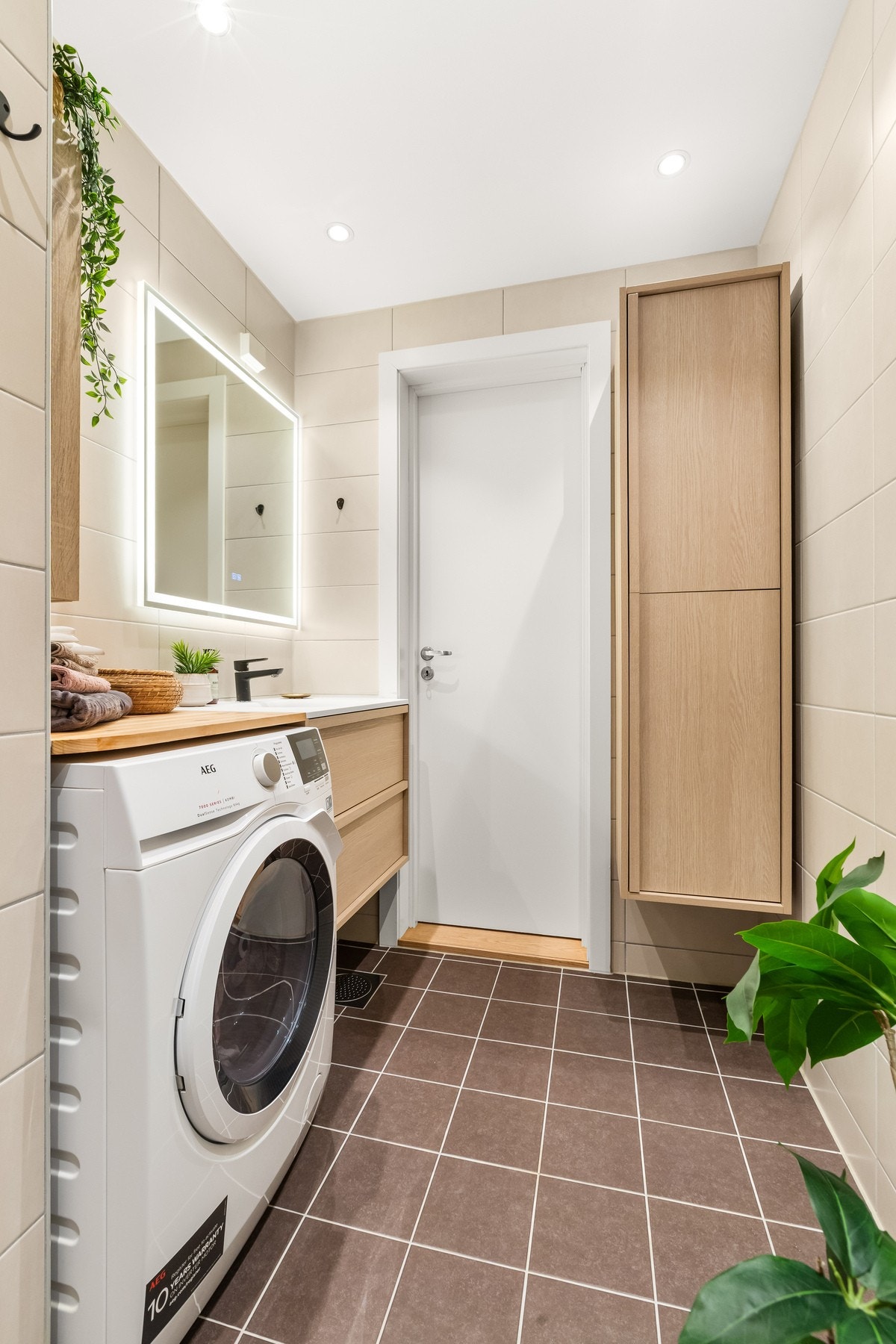 Badet er utvidet og har en god løsning Galleribilde