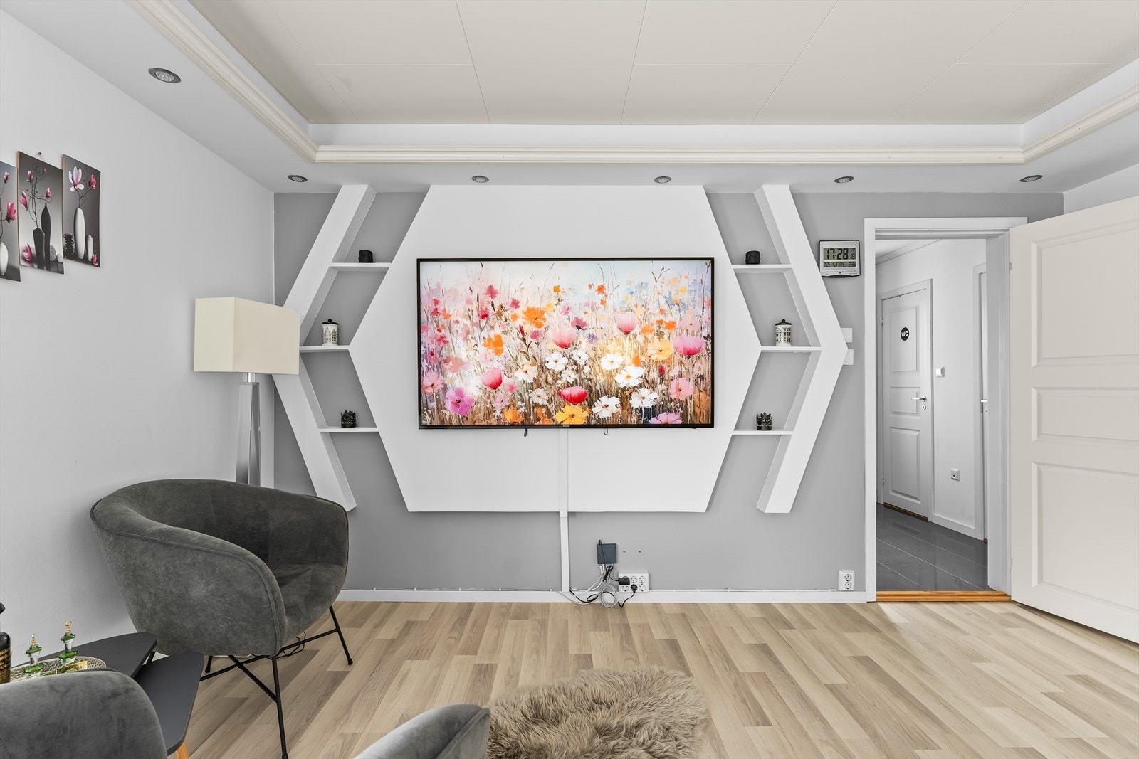 Downlights i taket Galleribilde