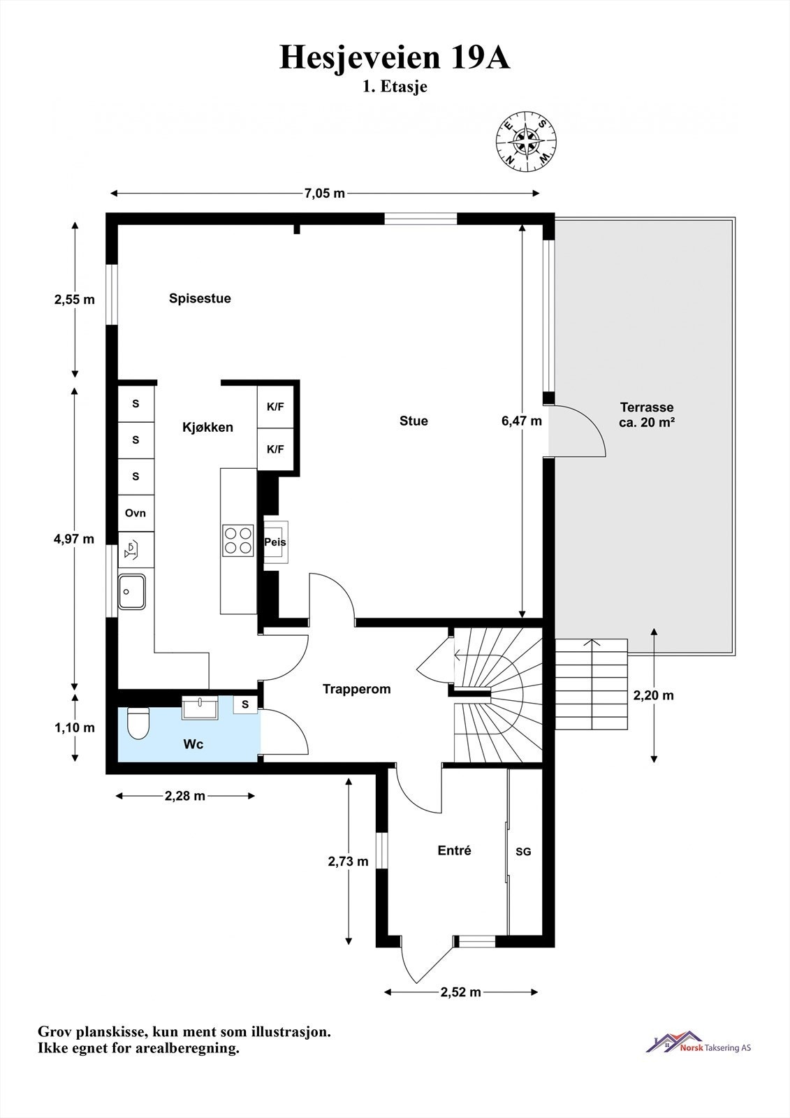 Plantegning - 1. Etasje Galleribilde