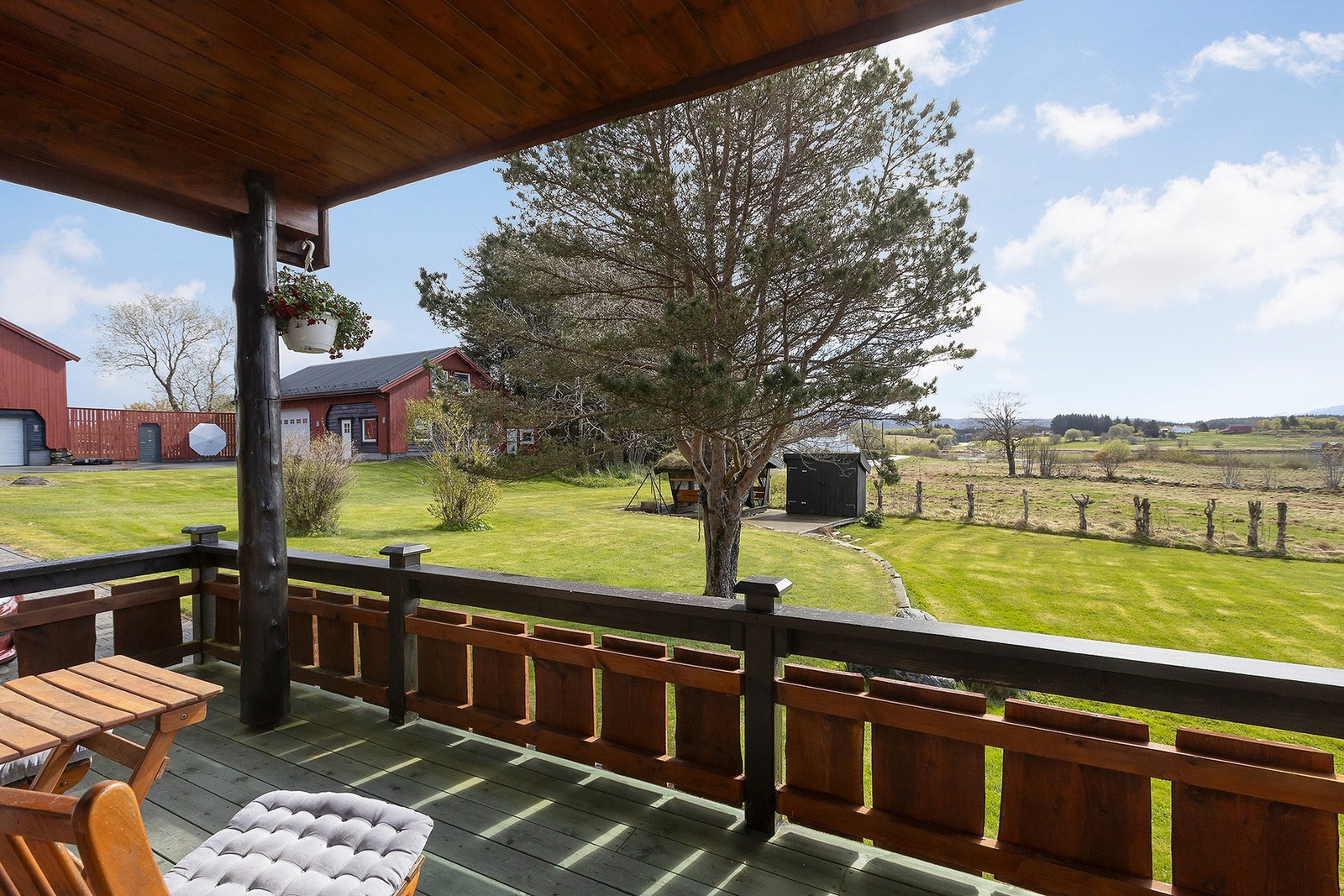 Veranda fra stue Galleribilde