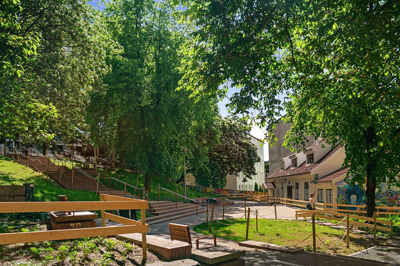 Gartnerløkka er nylig oppgradert med mål om å oppfylle potensialet som en trygg og attraktiv bydelspark. Parken er en viktig gjennomfartsåre i nabolaget og er en del av arbeidet med Parkløft Tøyen. Galleribilde