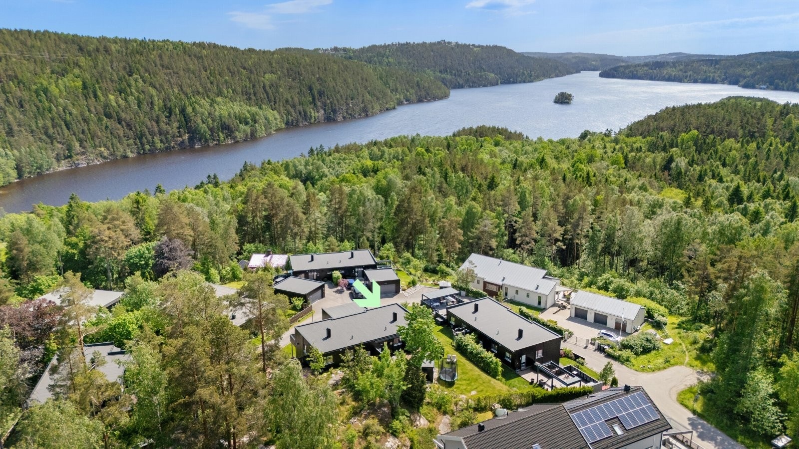 Dronefoto Galleribilde