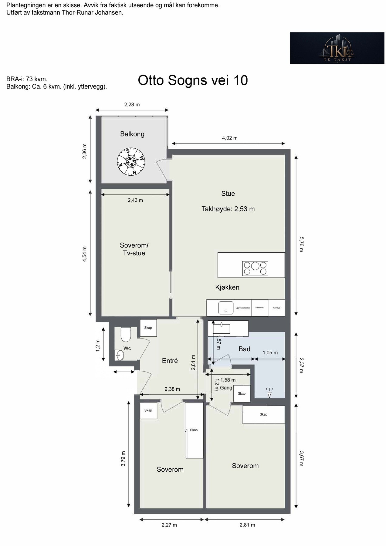 Plantegning Galleribilde