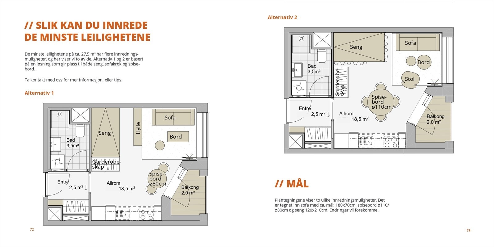 Slik kan du innrede leiligheten. Galleribilde