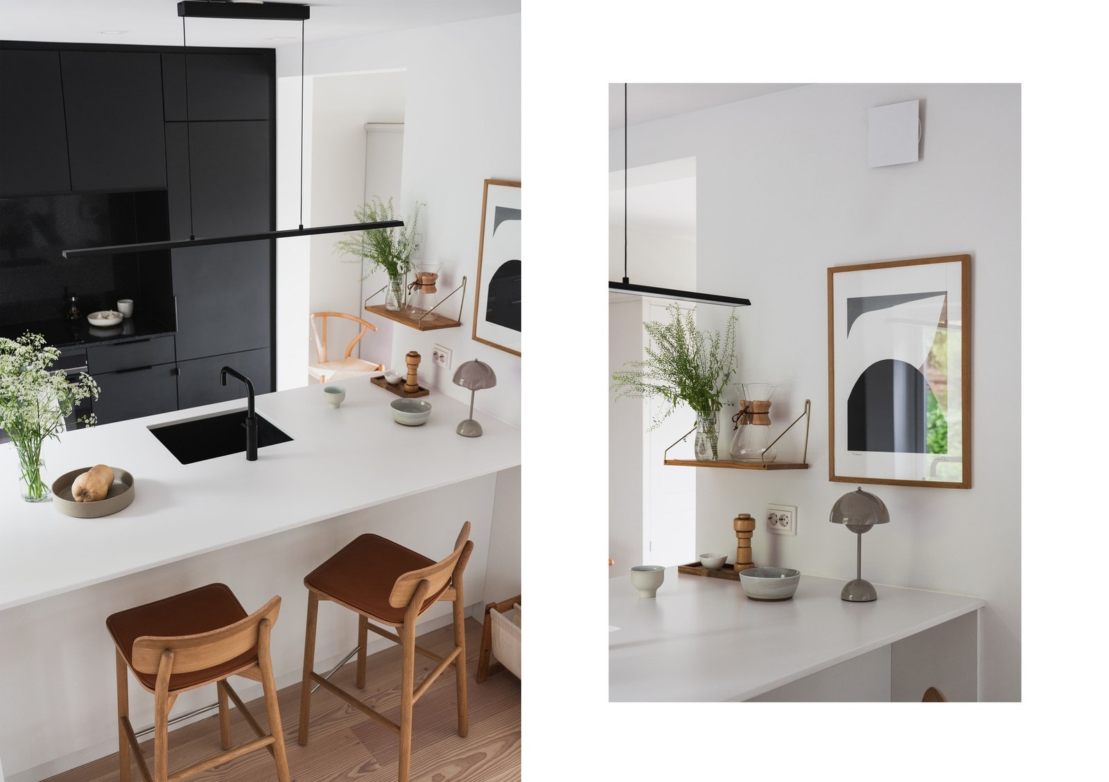Benkeplatene i 1. og 2. etasje er komposittbenkeplater. Galleribilde