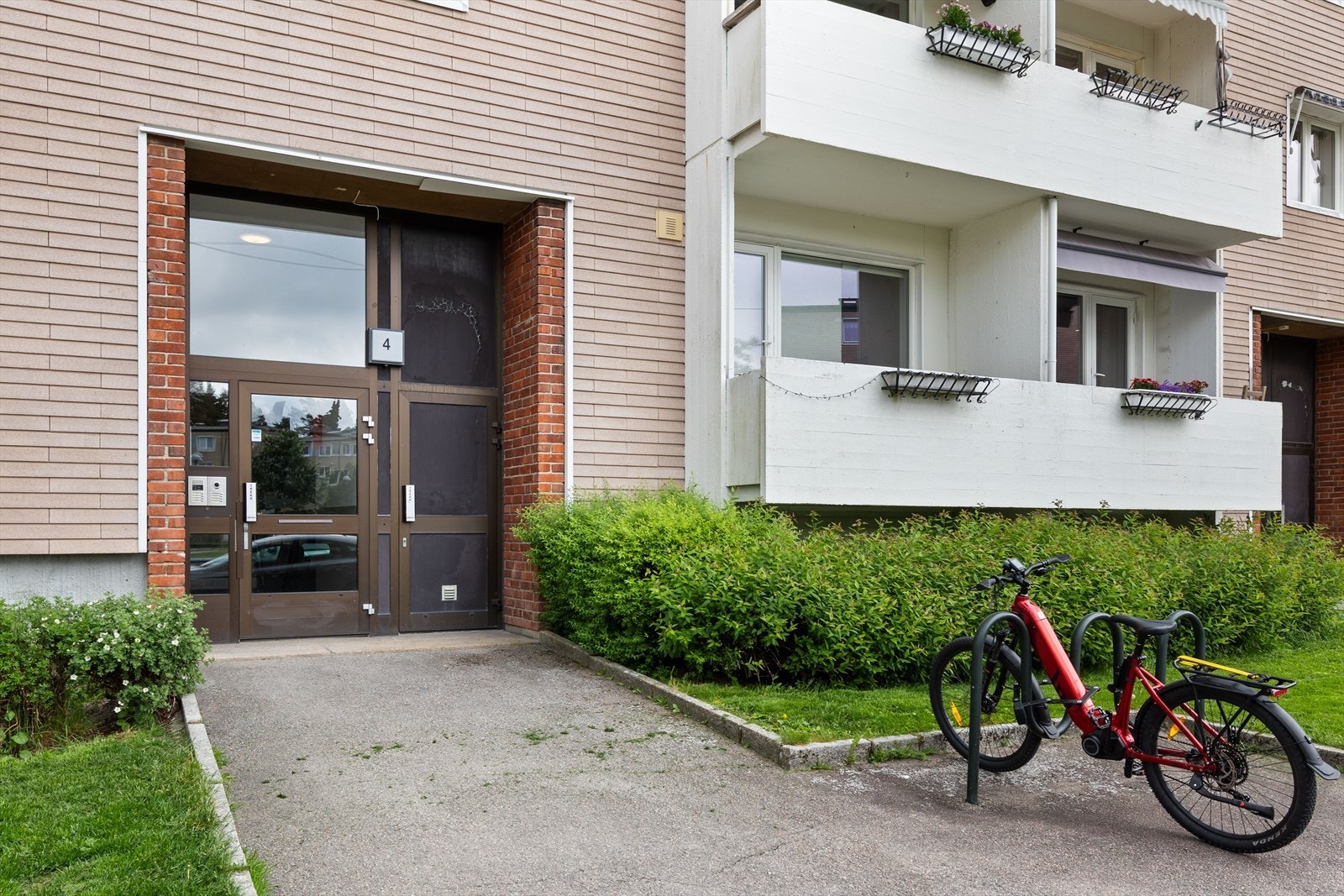 Grønne og frodige fellesområder Galleribilde