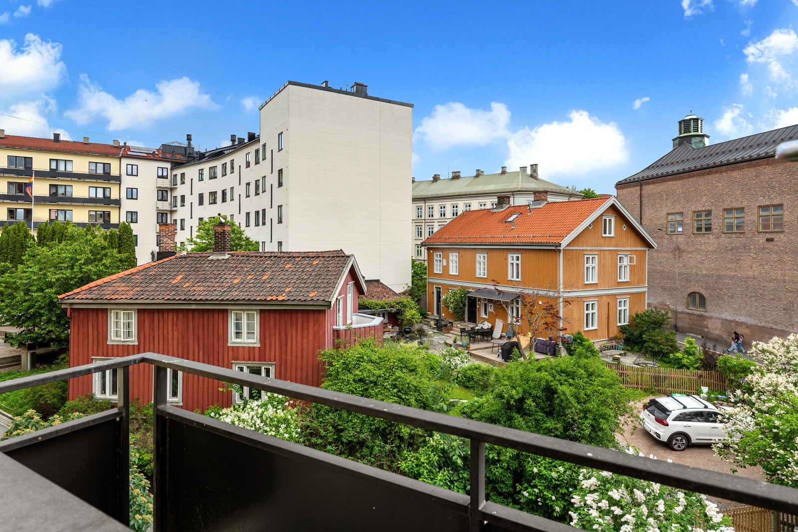 God tilgang til idylliske turstier, parker og hyggelige møteplasser like utenfor døren! Galleribilde