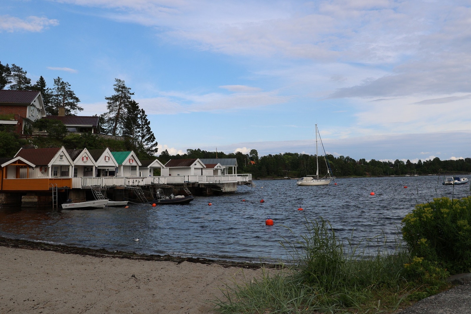 Velstranden på Hvamodden Galleribilde