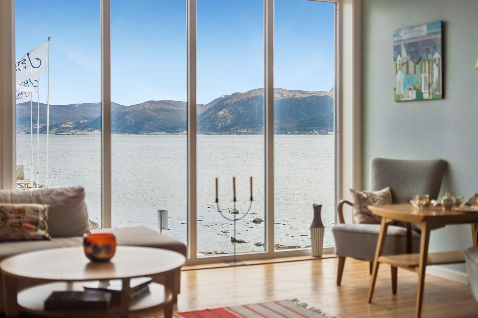Fantastisk fjordutsikt Galleribilde
