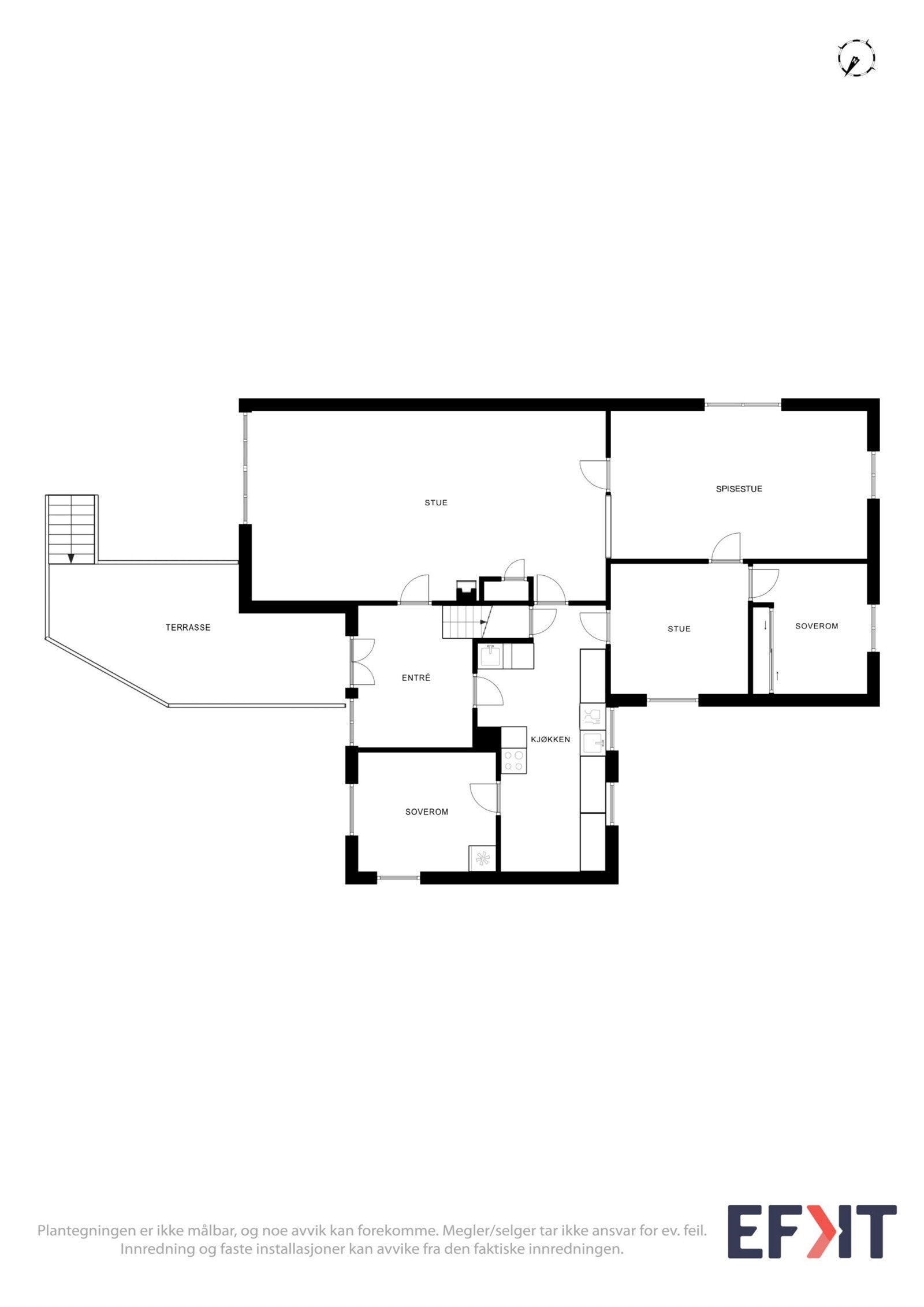Planskisse Galleribilde