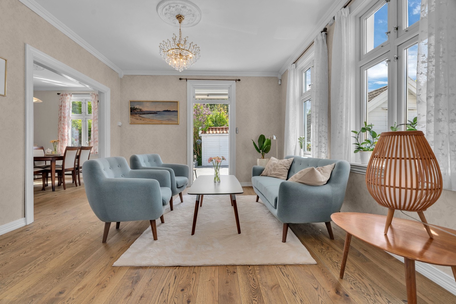 Stue II har god plass til sittegruppe og er et perfekt sted for avkobling. Galleribilde