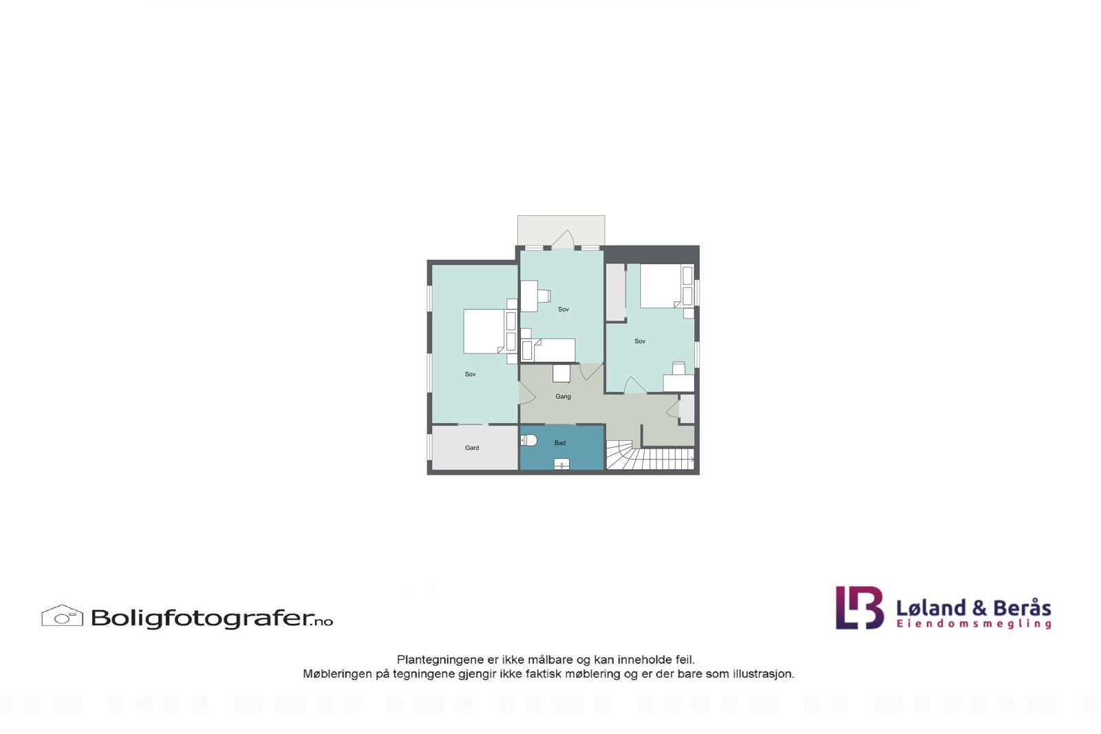 Plantegning 2. etasje Galleribilde