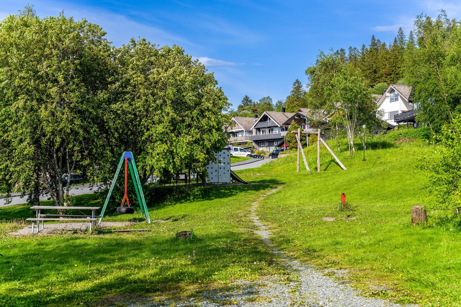Området er ellers rikt på aktivitetsmuligheter for de minste, samt flere turstier og friluftsområder ved skog og sjø. Galleribilde