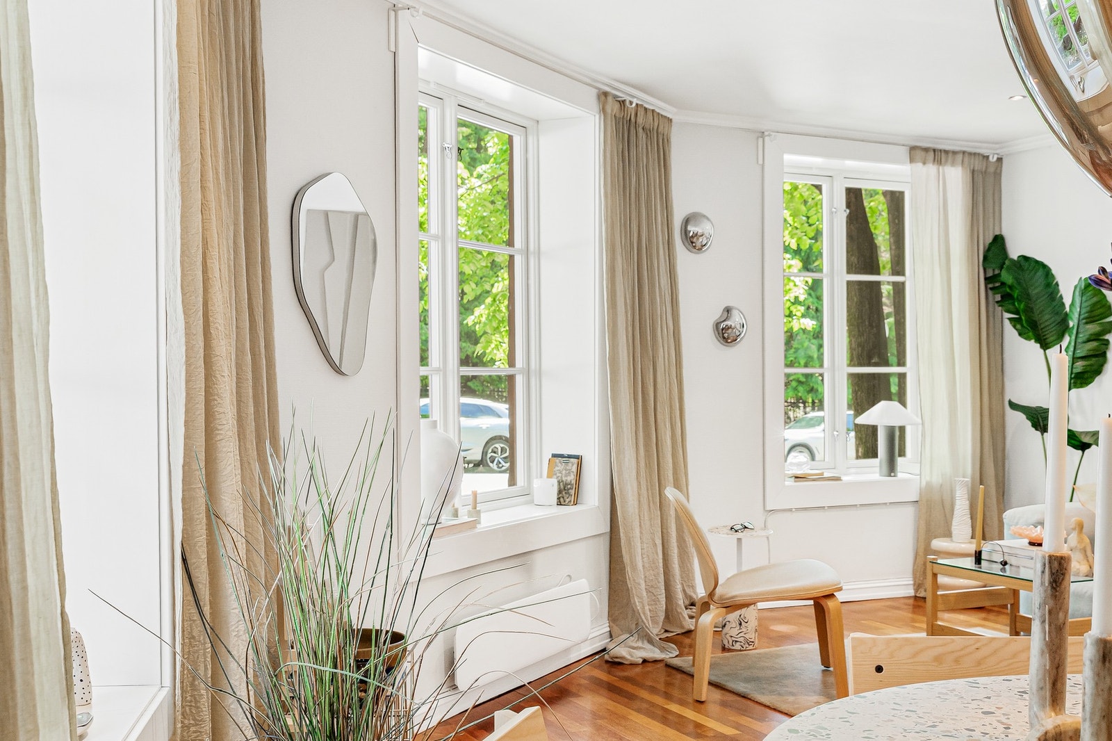Dette er et svært sosialt rom, perfekt til å invitere venner og familie på besøk Galleribilde