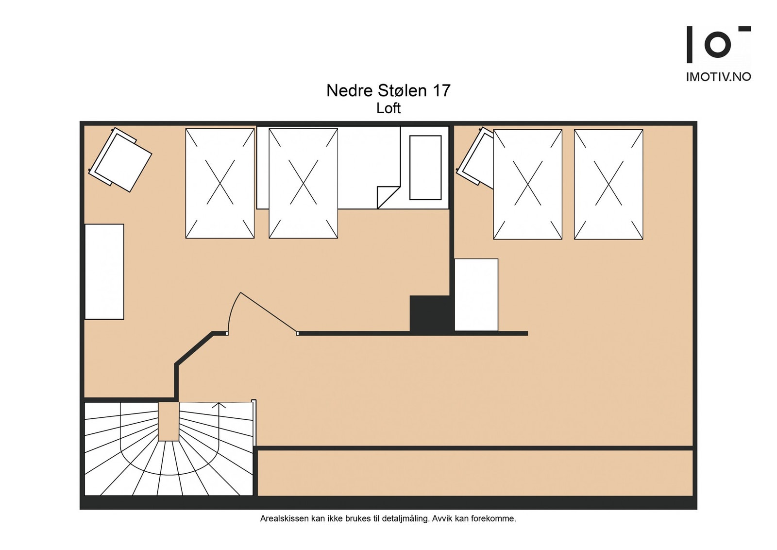 Plantegning plan 3 Galleribilde