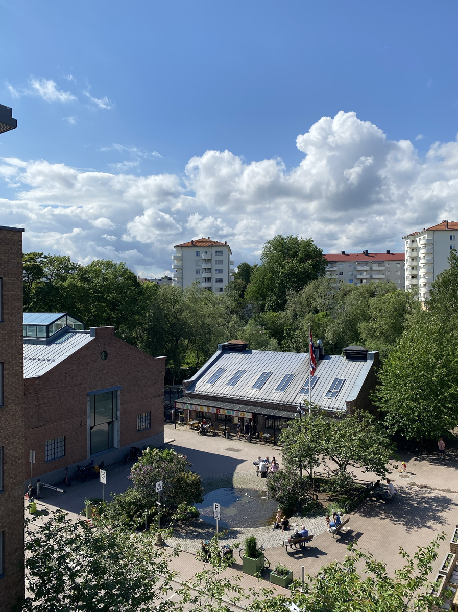 Balkong 3, utsikt Galleribilde