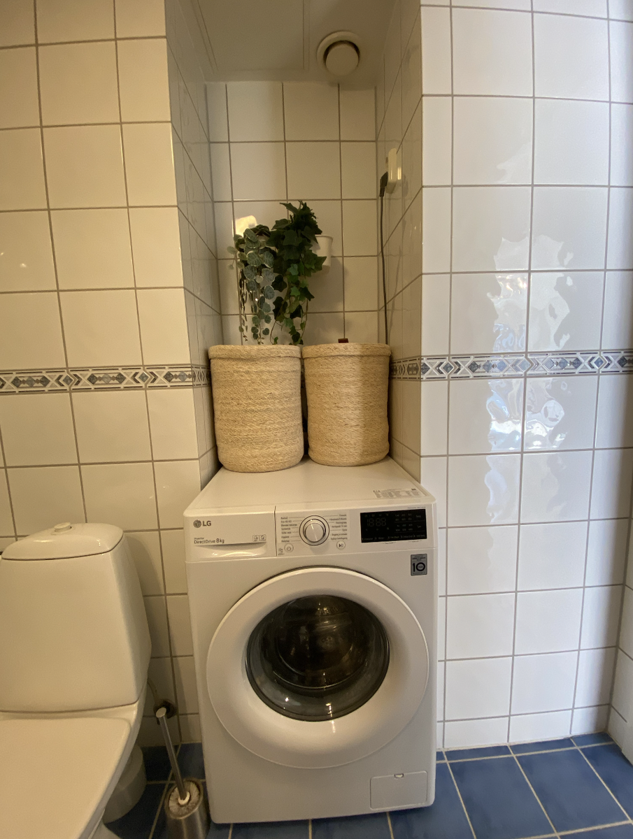 Bad 3, vaskemaskin følger med Galleribilde