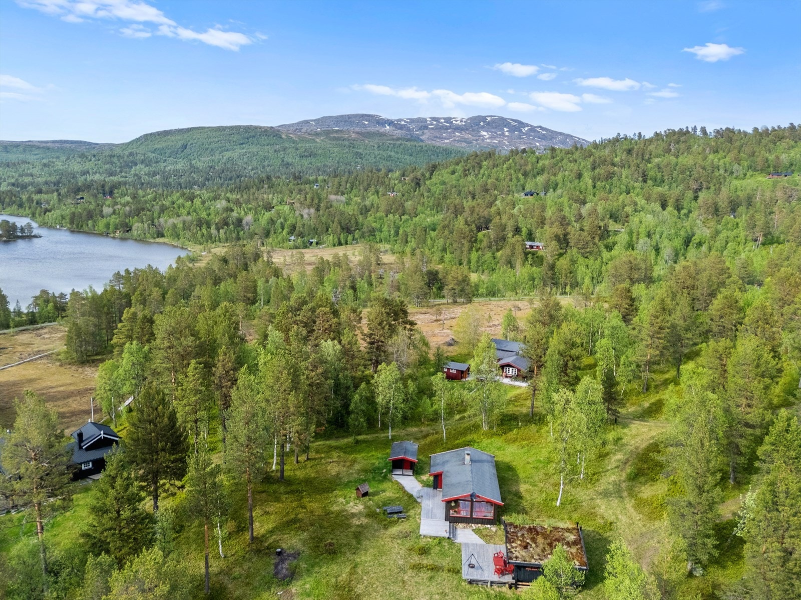 Dronefoto Galleribilde