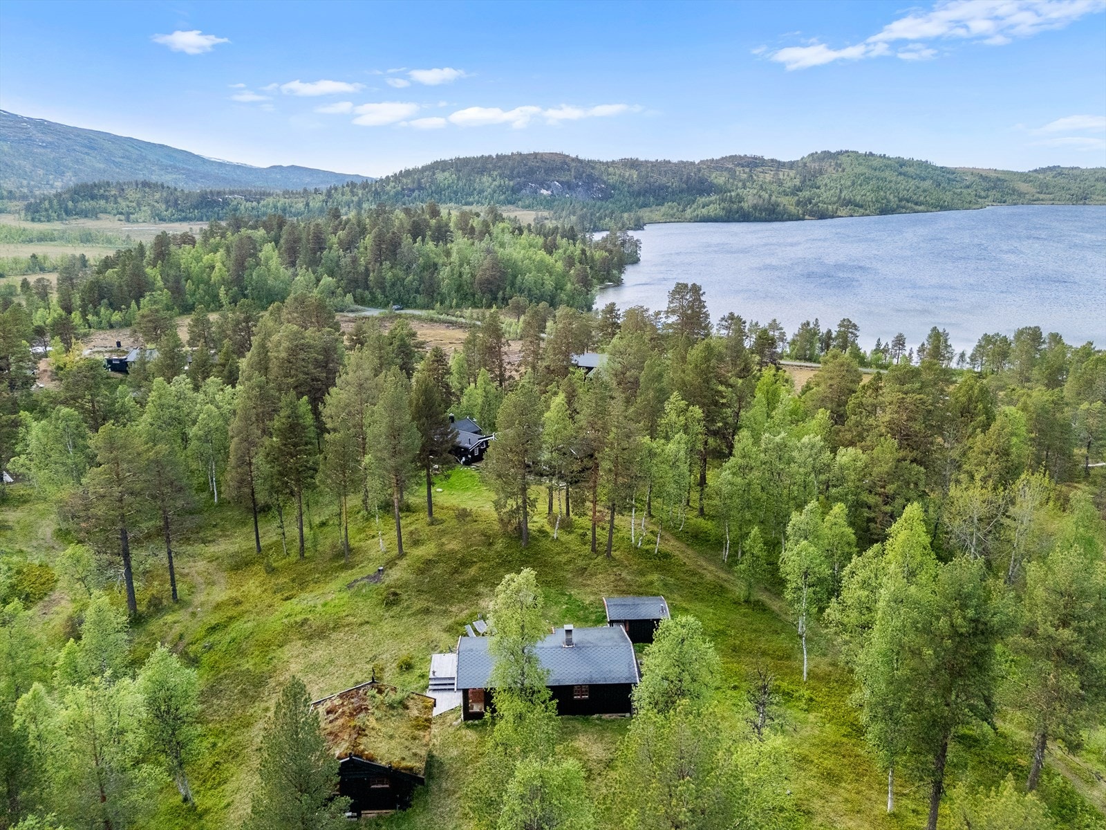 Nydelig turområde ved foten av Trondheimen Galleribilde