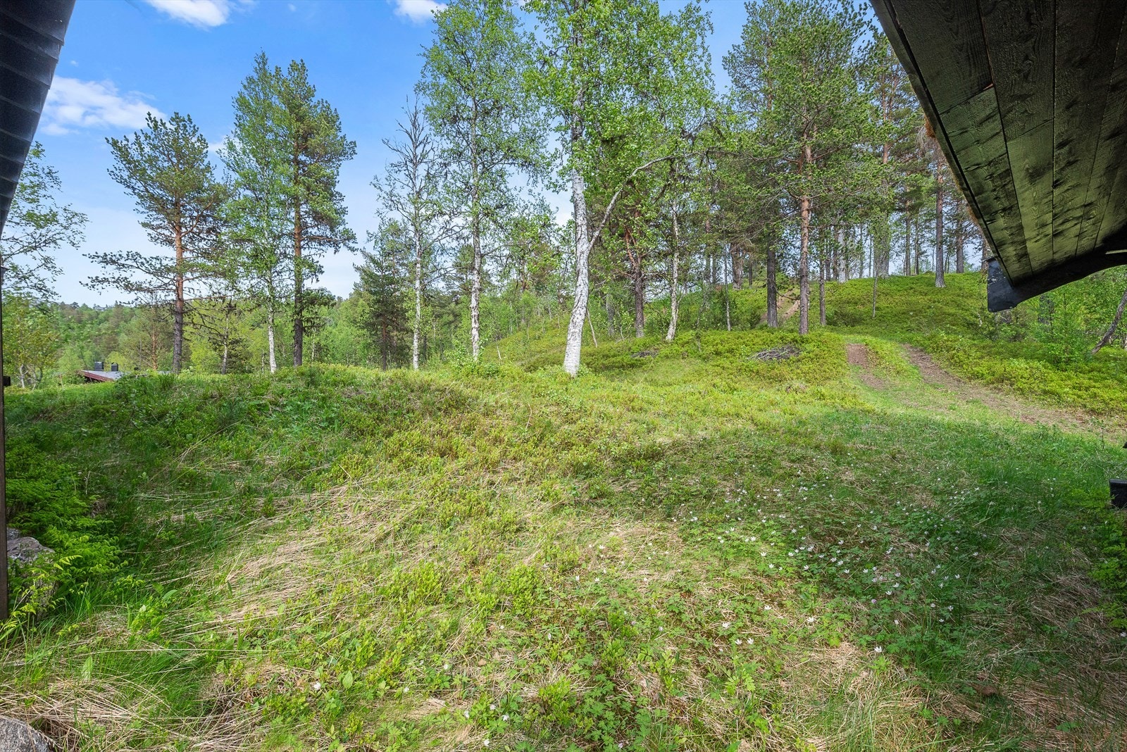 Flott uteområde Galleribilde