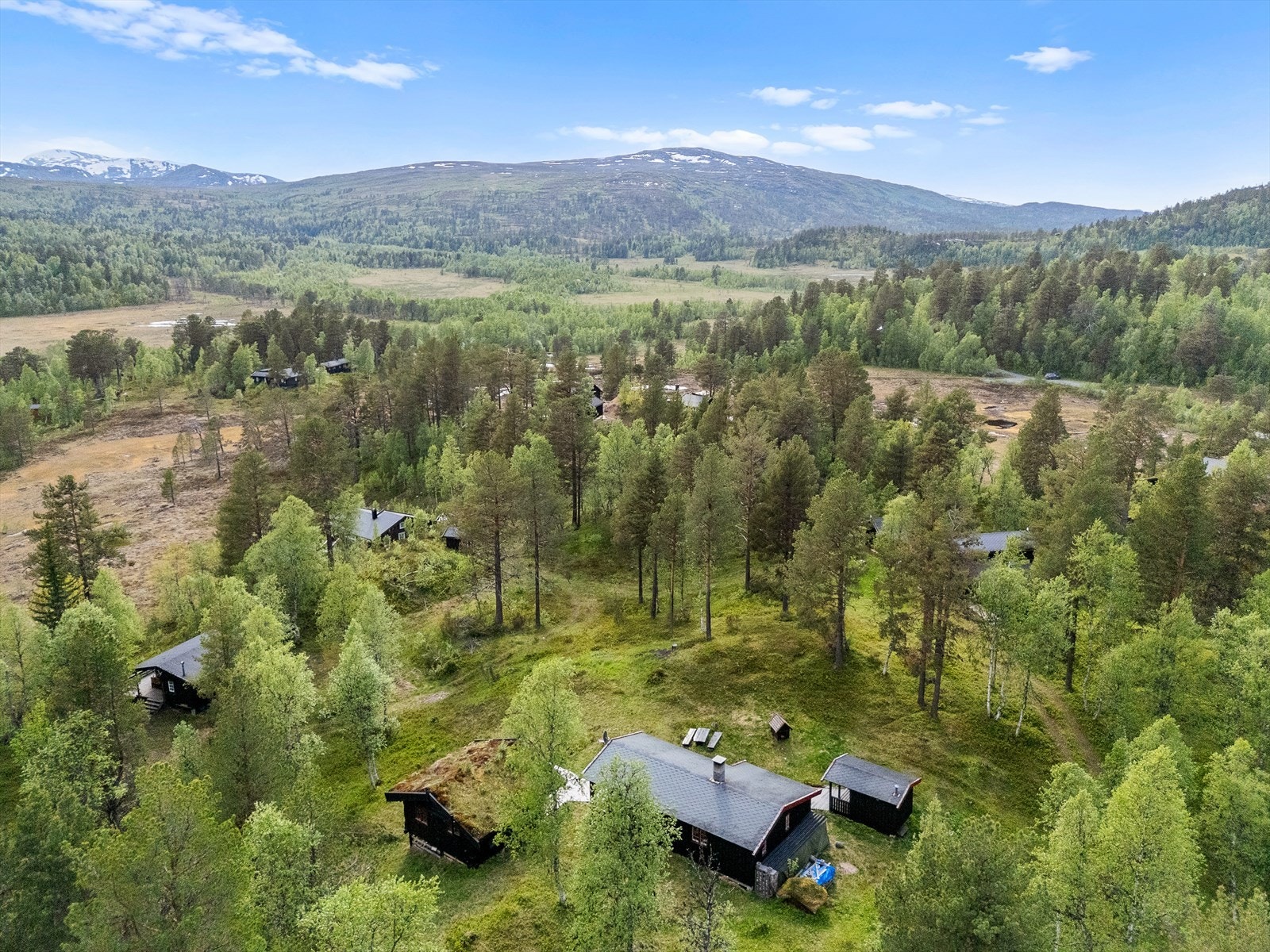 Dronefoto Galleribilde