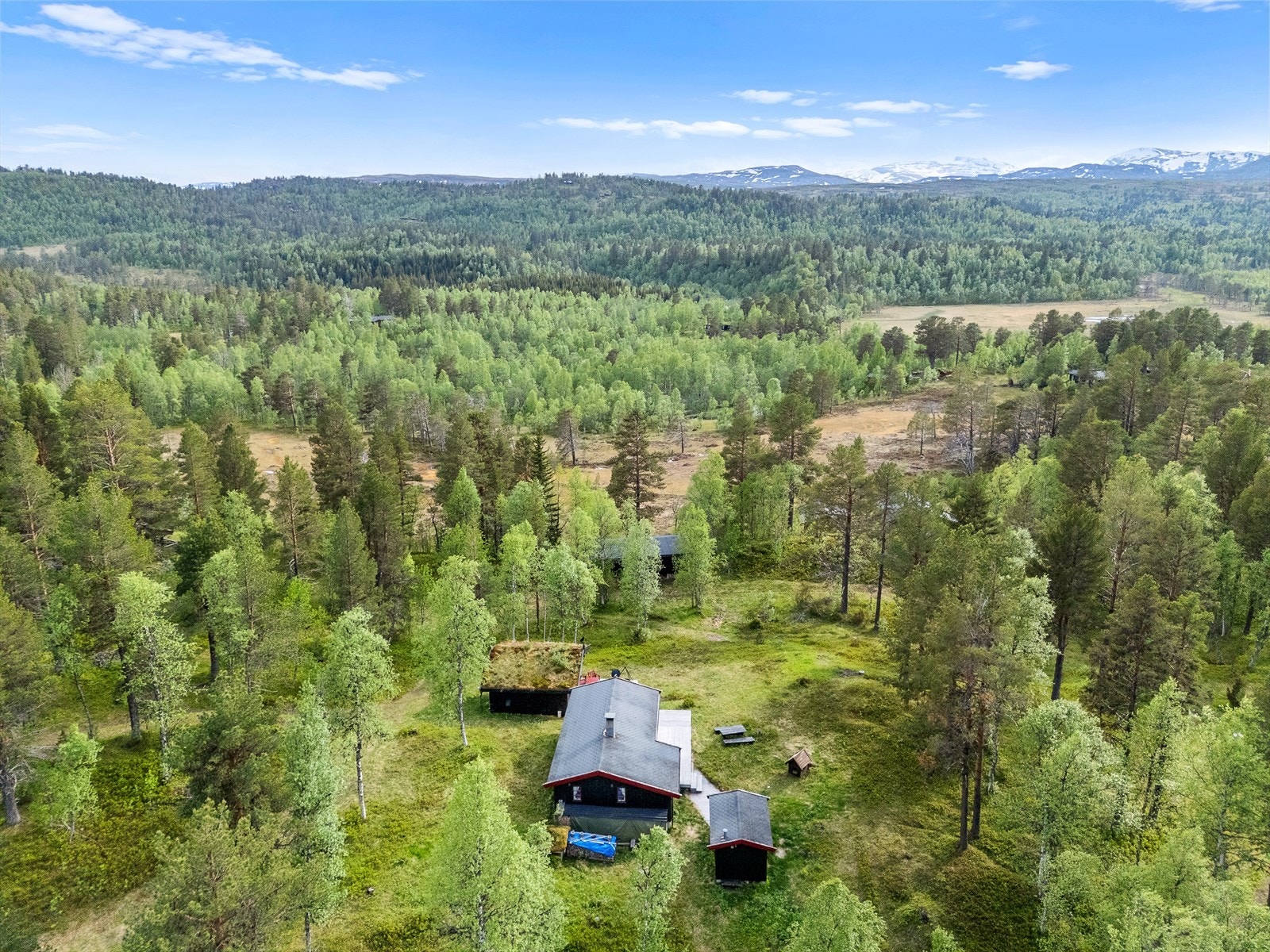 Dronefoto Galleribilde
