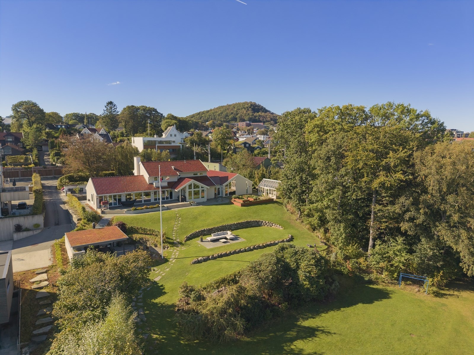 Et unikt område som kombinerer det beste fra urbane og naturnære kvaliteter. Galleribilde