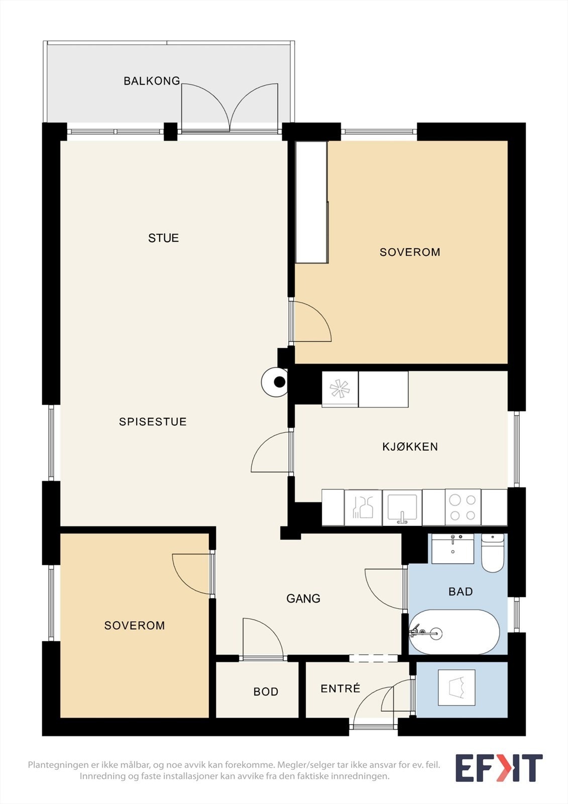 Plantegning | 3. etasje Galleribilde