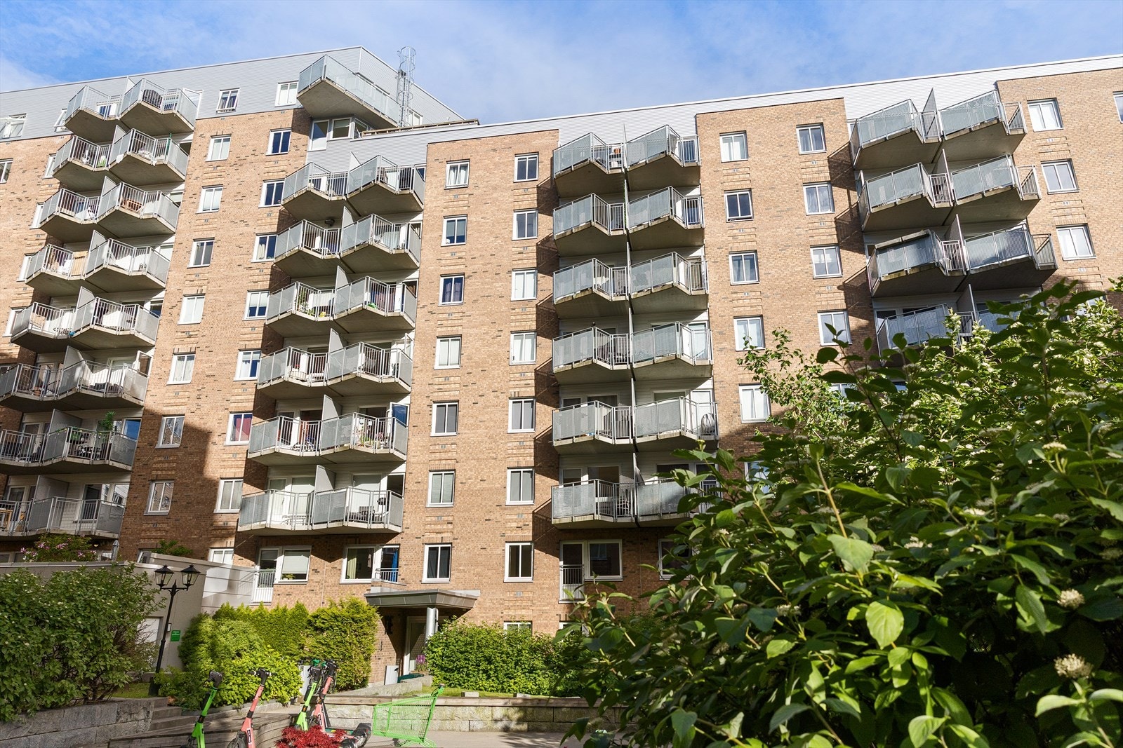 Sameiet består av 100 seksjoner. Galleribilde