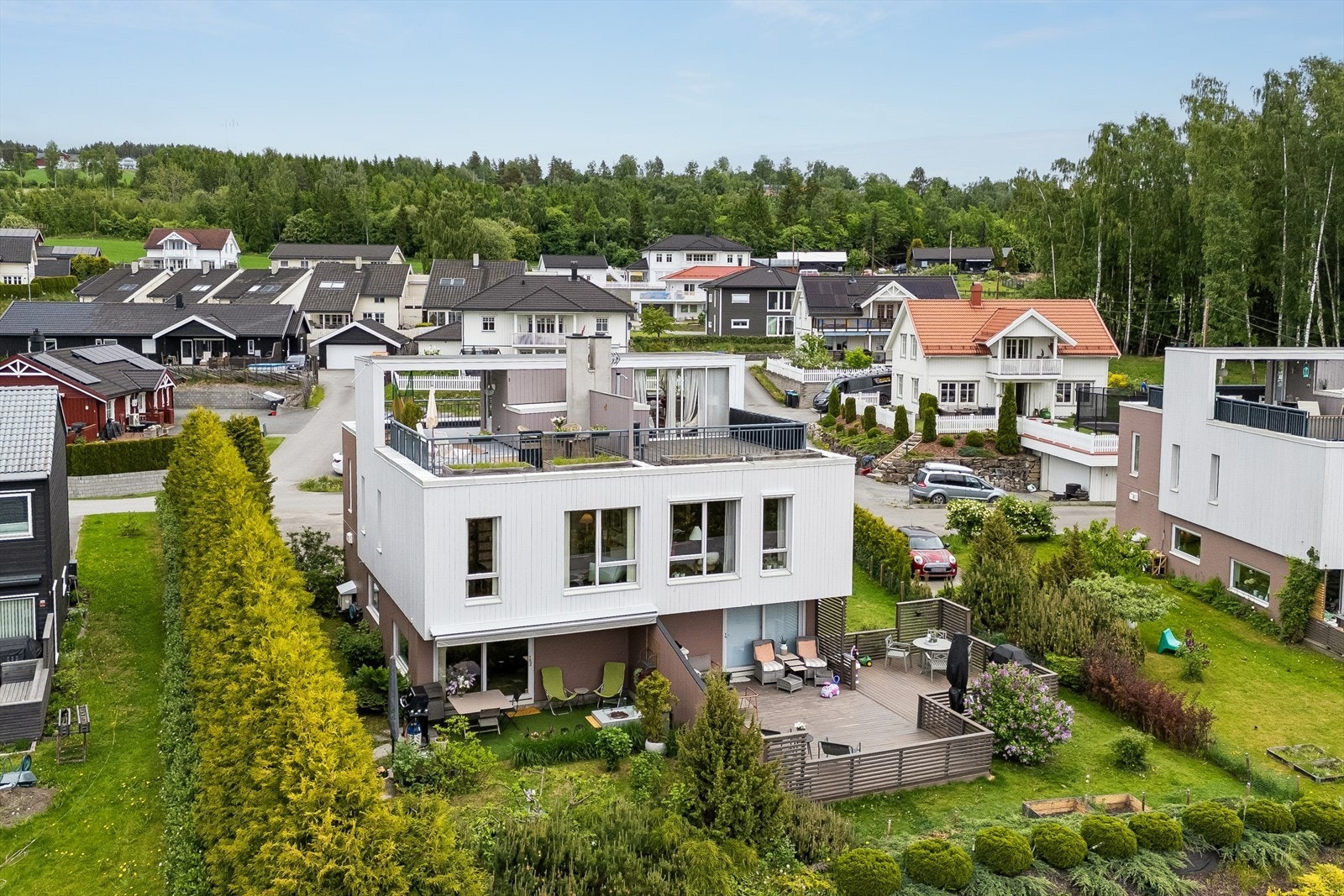Velkommen til Borghild Ruds Veg 7B! Foto: Jonas Hasselgren V/EFKT Galleribilde